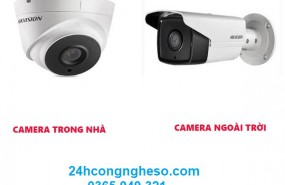 Tư vấn chọn camera an ninh trong nhà và ngoài trời chất lượng, giá rẻ